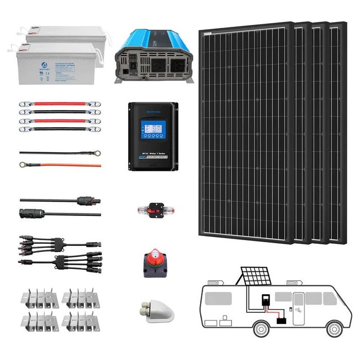 ACOPower 400W Mono RV Solar System