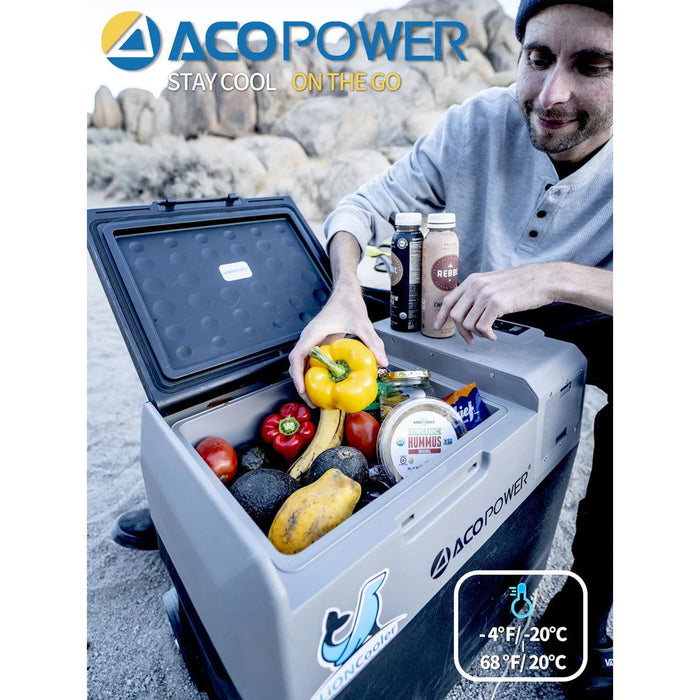 ACOPower LiONCooler X30A Portable Solar Refrigerator & Freezer | 32 Quarts