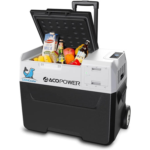 ACOPower LiONCooler X40A Combo, Portable Solar Fridge/Freezer & 90W Solar Panel | 42 Quarts