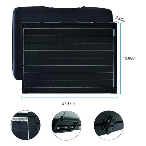 ACOPower PTP 100W Portable Solar Panel Expansion Briefcase