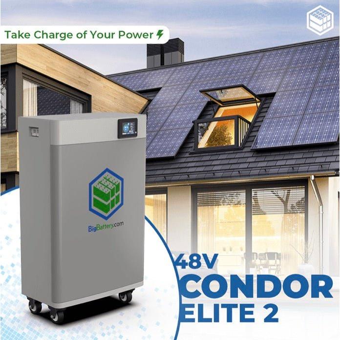 BigBattery| 48V CONDOR ELITE 2 - LiFePO4 - 231Ah - 11.8kWh