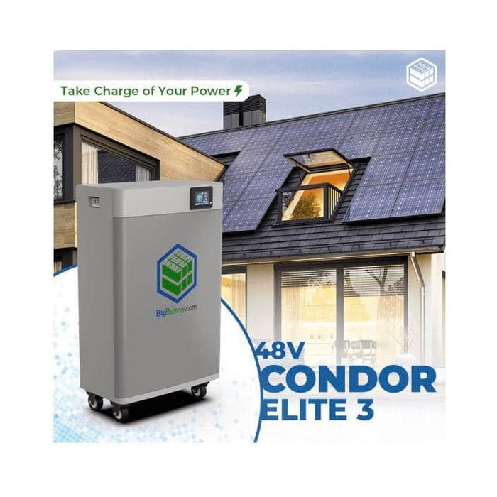 BigBattery| 48V CONDOR ELITE 3 - LiFePO4 - 231Ah - 11.8kWh