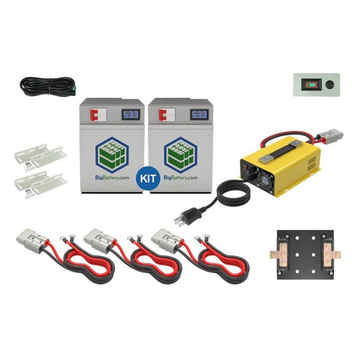 BigBattery|48V EAGLE-LiFePO4(From 30Ah-1.53kWh To 120Ah-6.14kWh) Kits