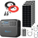 Bluetti AC200MAX 2048Wh 2200W Solar Generator + 100W Rigid Monocrystalline Solar Panel Kit