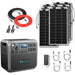 Bluetti AC200P 2000Wh 2000W Solar Generator + 100W Flexible Monocrystalline Solar Panel Kit