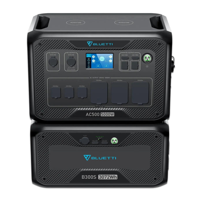 Bluetti AC500 + B300S Home Battery Backup