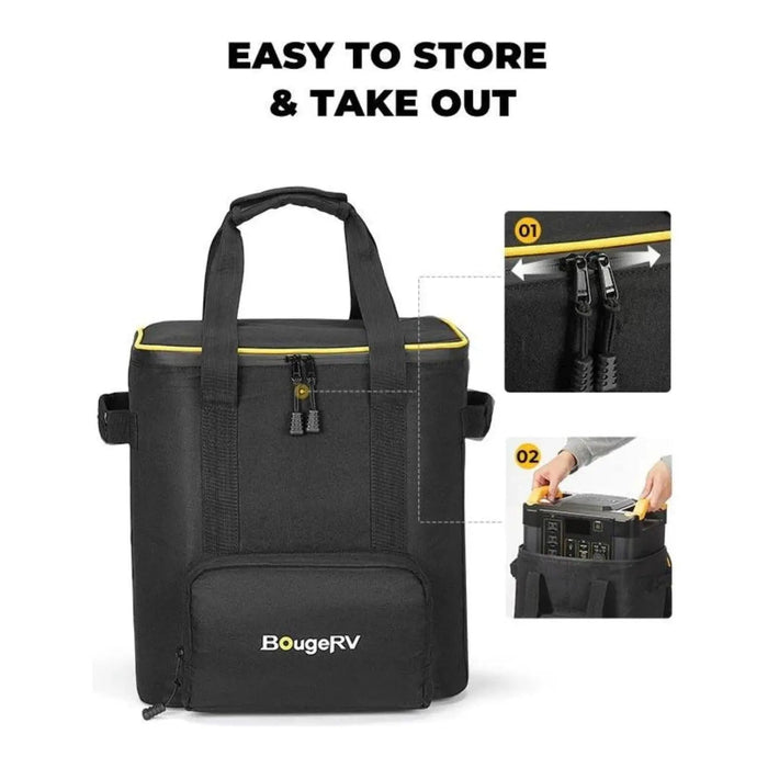 BougeRV Portable Carrying Bag for Fort 1500 Power Station