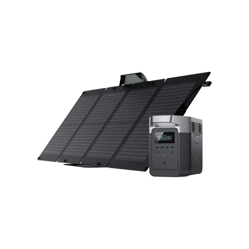 EcoFlow DELTA Max 2000 + 110 Watt Portable Solar Panel 1 x 110W Solar Panel