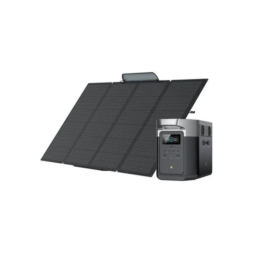 EcoFlow DELTA Max 2000 + 400 Watt Portable Solar Panel 1 x 400W Solar Panel