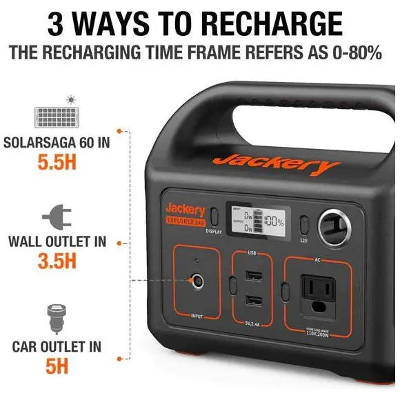 Jackery Explorer 240 Portable Power Station