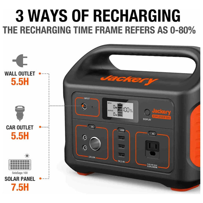 Jackery Explorer 500 Portable Power Station