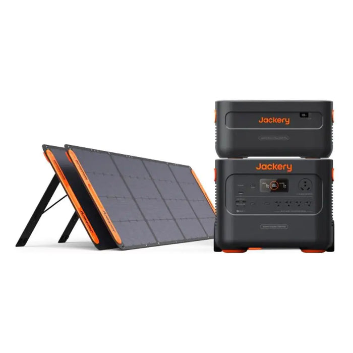 Jackery Solar Generator 2000 Plus Portable Solar Kit 1 x Battery + 2 x 200W SolarSaga Panels