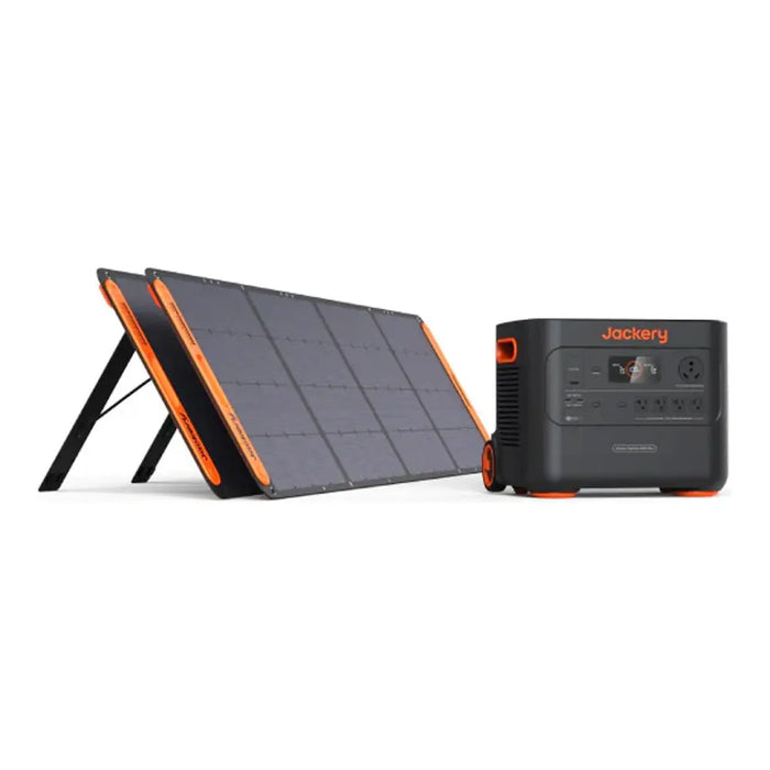 Jackery Solar Generator 2000 Plus Portable Solar Kit 2 x 200W SolarSaga Panels