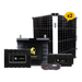 Lion Energy 12V Lithium Battery 105Ah Solar Power System 1-UT1300 w/ Battery Charger + 2 Panels 999RV117