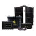 Lion Energy 12V Lithium Battery 105Ah Solar Power System 1-UT1300 w/ Battery Charger + Panel 999RV116