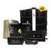 Lion Energy 12V Lithium Battery 105Ah Solar Power System with Inverter 1 - UT1300 w/ battery warmer + 2 Panels 999RV164