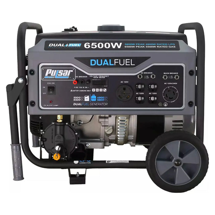 Pulsar G65BN 6,500W Dual Fuel Generator