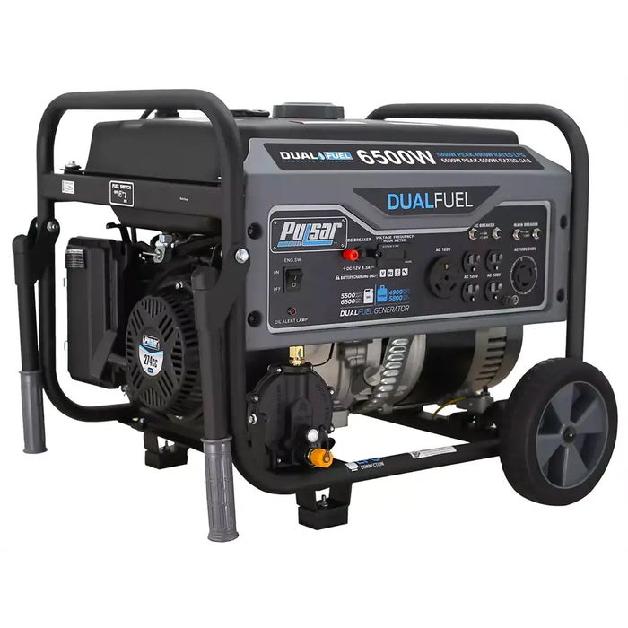 Pulsar G65BN 6,500W Dual Fuel Generator