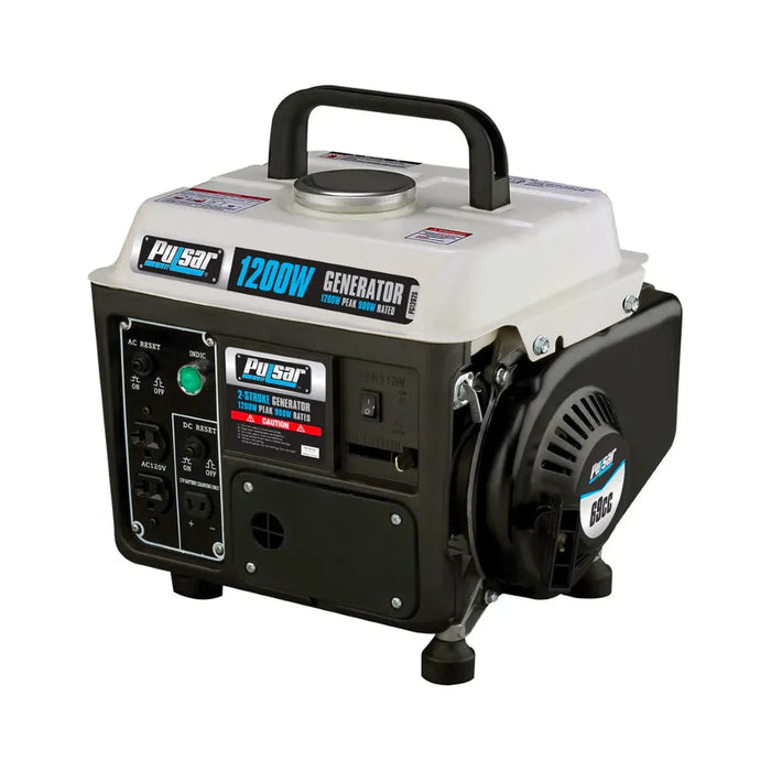 Pulsar PG1202SA 1200 Watt  2-Cycle Portable Generator