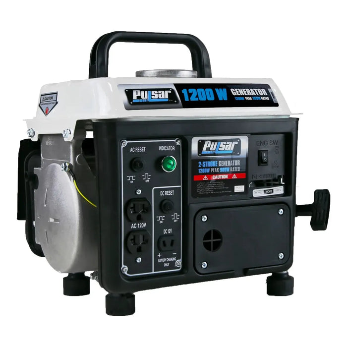 Pulsar PG1202SA 1200 Watt  2-Cycle Portable Generator