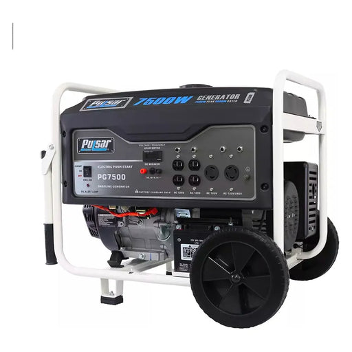 Pulsar PG7500 7500 Watt Gasoline Generator