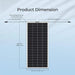 Renogy 200 Watt 12 Volt Flexible Monocrystalline Solar Panel