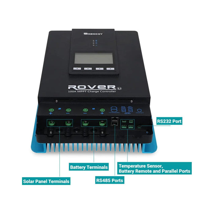 Renogy Rover 100 Amp MPPT Solar Charge Controller