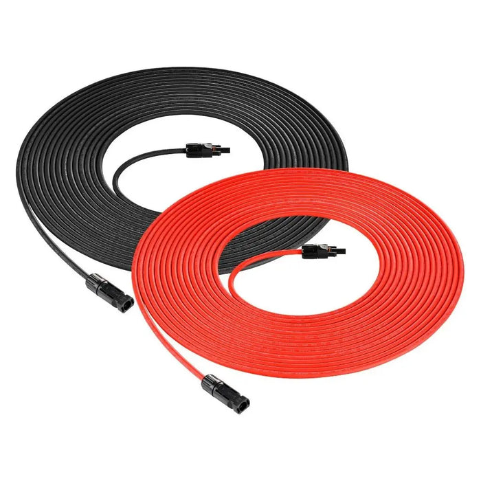 Rich Solar 10 Gauge (10AWG) Solar Panel Extension Cable Wire with Solar Connectors