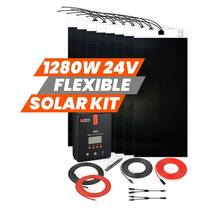 Rich Solar 1280 Watt Flexible Solar Kit