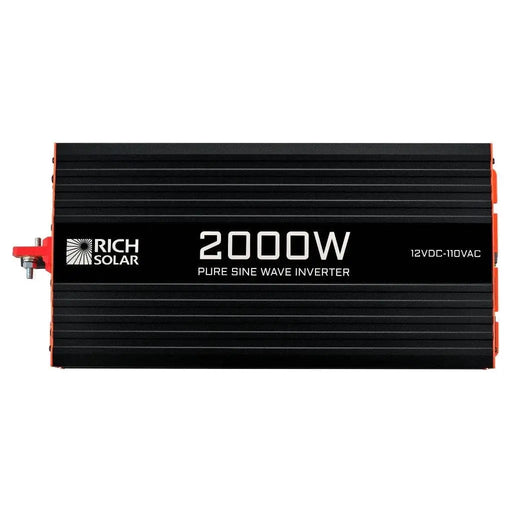 Rich Solar 2000 Watt 12 Volt Industrial Pure Sine Wave Inverter