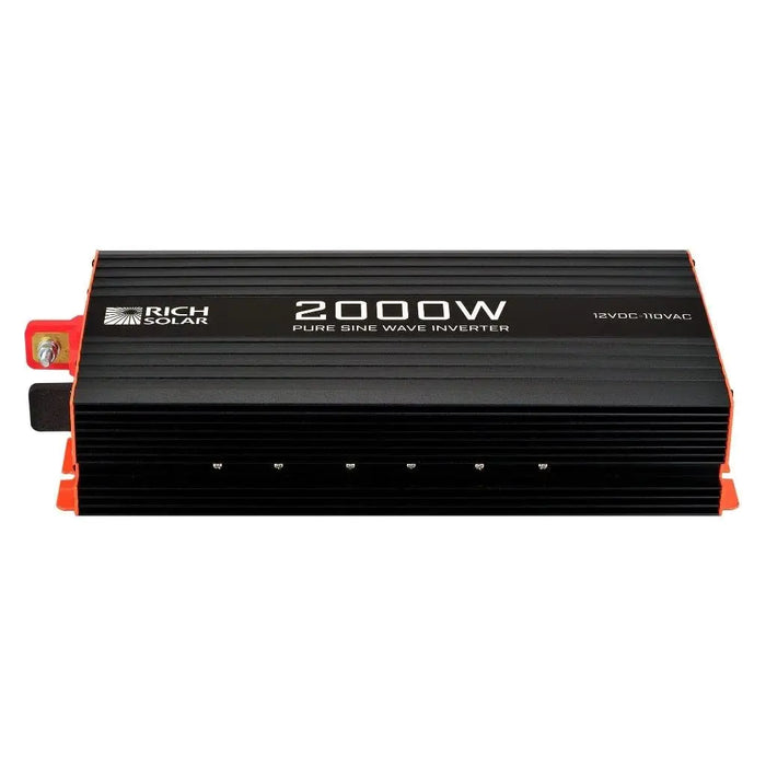 Rich Solar 2000 Watt 12 Volt Industrial Pure Sine Wave Inverter