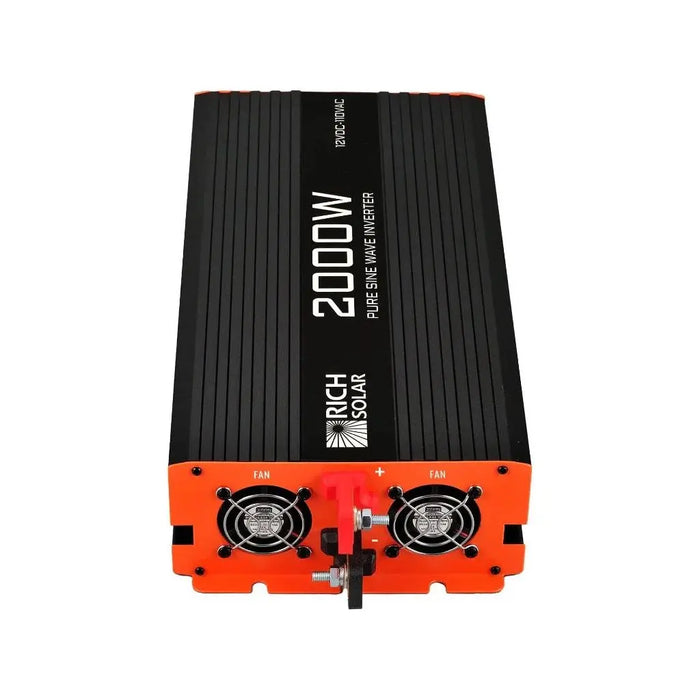 Rich Solar 2000 Watt 12 Volt Industrial Pure Sine Wave Inverter