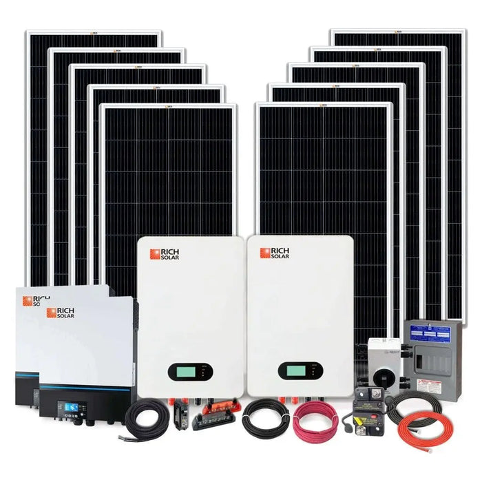 Rich Solar 2000W 48V 240VAC Cabin Kit