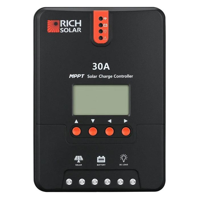 Rich Solar 30 Amp MPPT Solar Charge Controller