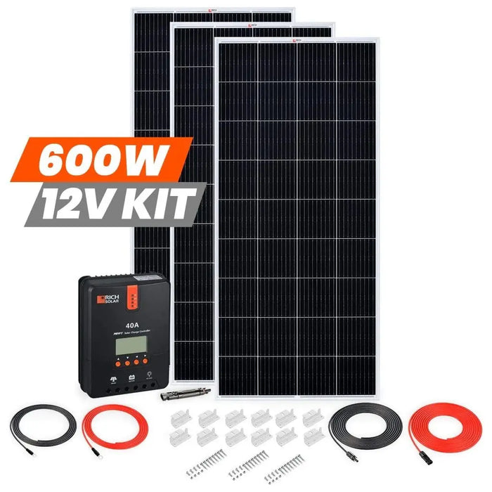 Rich Solar 600 Watt Solar Kit