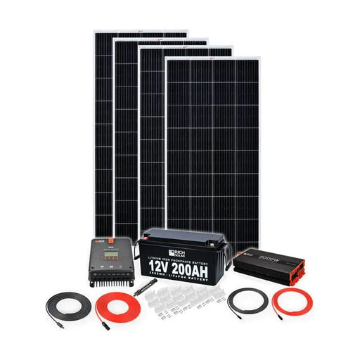 Rich Solar 800 Watt Complete Solar Kit