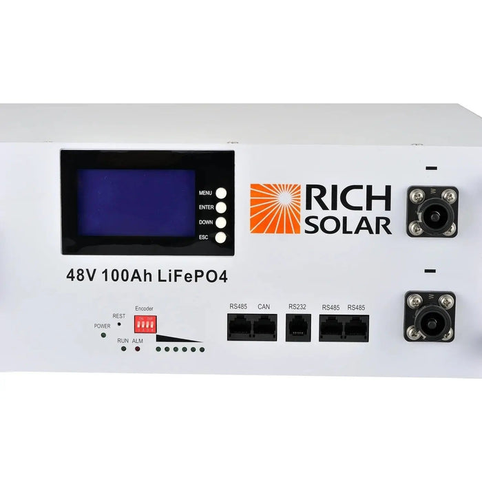 Rich Solar Alpha 5 Server 48V 100Ah Lithium Iron Phosphate Battery