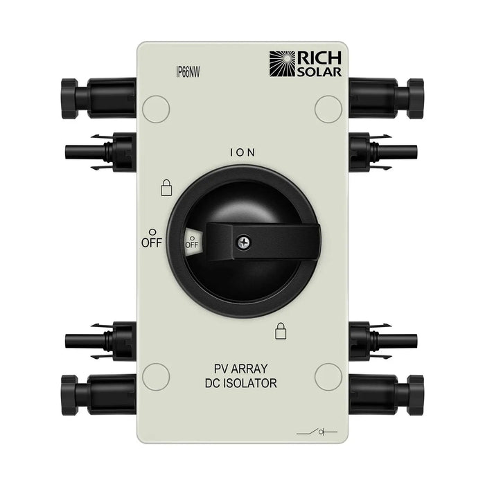 Rich Solar Solar PV DC Quick Disconnect Switch 1500V 55 Amps