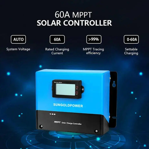 SunGoldPower 12000W 48VDC 120V/240V Inverter + LifePo4 20.48KWH Lithium Battery + 12 x 415 Watts Solar Panels Off-Grid Solar Kit SGR-12K20E