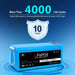 SunGoldPower 2 x 12V 200AH LIFEPO4 Deep Cycle Lithium Battery with Bluetooth, Self-Heating & IP65