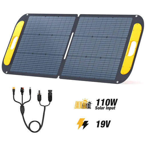 Vtoman 110W Foldable Portable Solar Panel